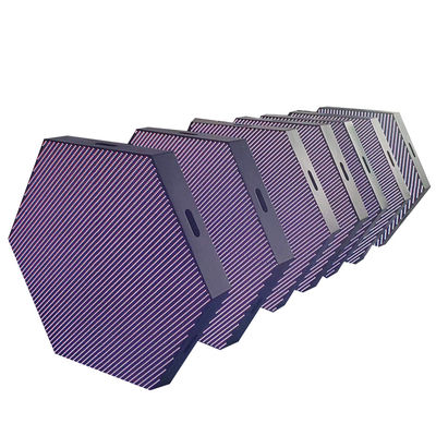 Wasserdichtes Kreatives LED-Display-Panel / Indoor Hexagon LED-Bildschirm