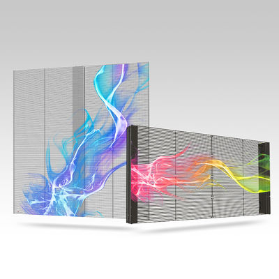 Innenraum 1000*1000 PH3-7 Transparente LED-Display-Paneele mit hoher Helligkeit Aluminiumlegierung