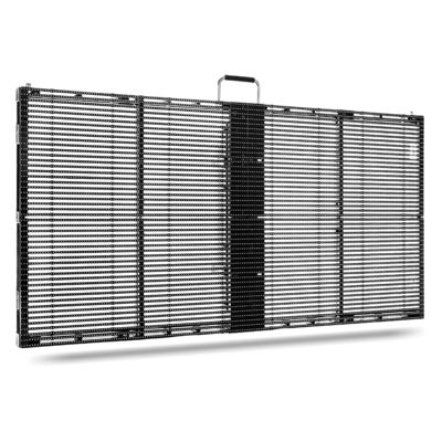 Wasserdichte transparente LED-Bildschirmanzeige HT 500*1000 3D transparente Videowand