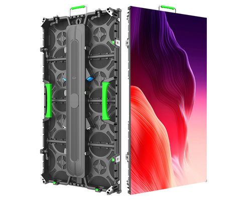 Hohe Helligkeit Druckguss Aluminium Innenraum 500*500mm RS-A 2.6 Miet-LED-Bildschirm