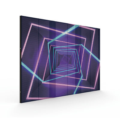 Innenraum Aluminium Schrank 1500*1000 PH3-7 Transparente Werbung veröffentlichen LED-Bildschirm