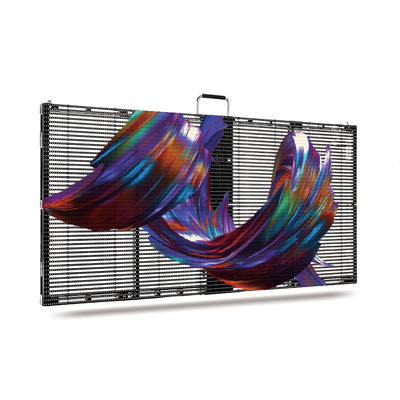 500 mm*1000 mm PH5-10 Außen-Weitblick Winkel Transparente LED-Bildschirm