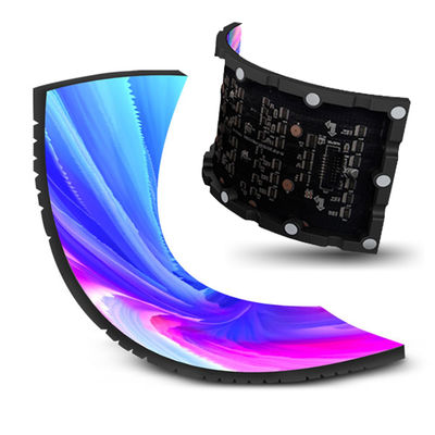 Werbung Splicing Flexible LED-Bildschirmwand kundenspezifische gekrümmte LED-Videowand
