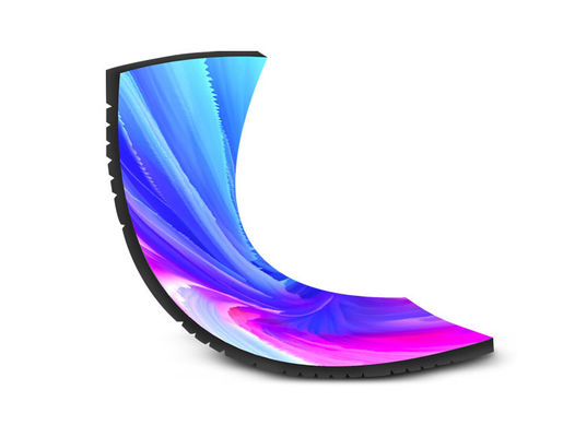 Hohe Helligkeit Flexible LED-Bildschirm Anzeige Vollfarbe HMT-SR Hohe Graustufe