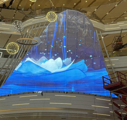 High-Definition-LED-Kristallfilmbildschirm, kommerzielle Holographische LED-Displays