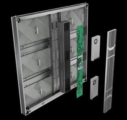 High-Definition-Brille-freie Außen-LED-Display-Bildschirm Aluminium Schrank 480mm*320mm