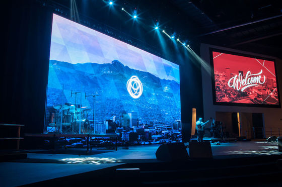 Innenraum RH-A 3.91 Vollfarbe Vermietung LED-Display Videowand