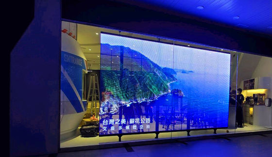 1000*1000 Transparente LED-Anzeige Bildschirm hohe Helligkeit -P5-10 Dünn und hell