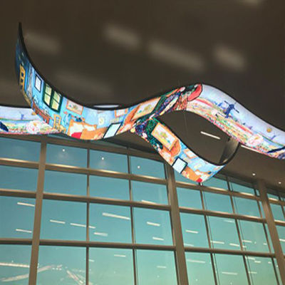 HMT-SA-P2.5 Bühnen-LED-Display-Bildschirm Vollfarbe gekrümmter LED-Bildschirm für den Außenbereich