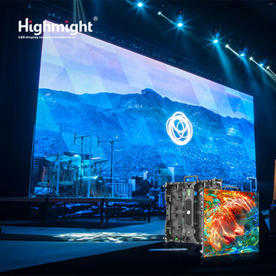 RH-A 3.9 Außen-LED-Display-Bildschirm Miete 500*500mm Für Werbung