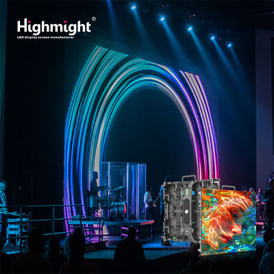 RH-A 3.9 Außen-LED-Display-Bildschirm Miete 500*500mm Für Werbung