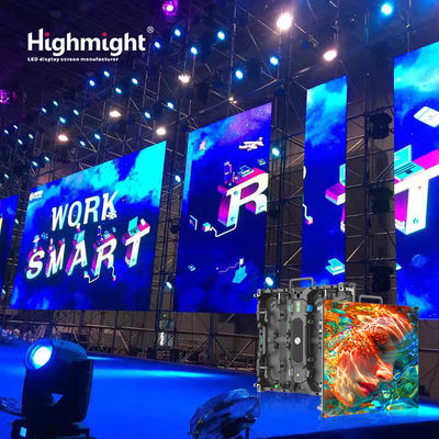 RH-A 3.9 Außen-LED-Display-Bildschirm Miete 500*500mm Für Werbung