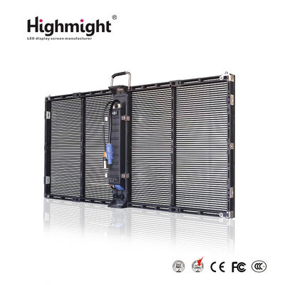 500mm*1000mm TRA-F PH3-7 Modularer Außenmontage mit hoher Helligkeit LED Transparent Display Screen