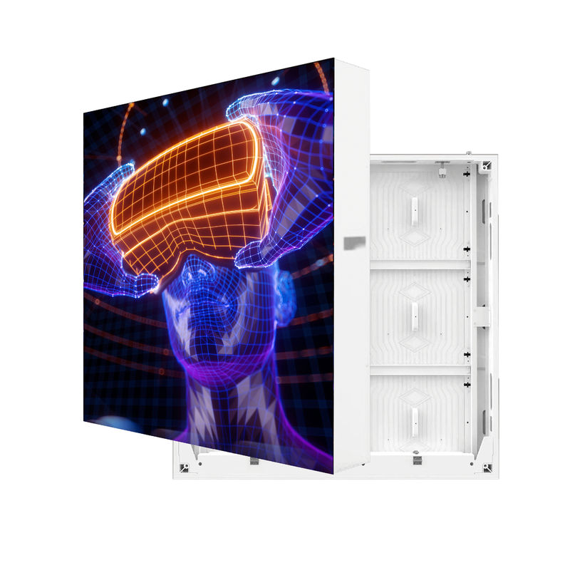 Customized Outdoor LED 3D-Bildschirm Aluminium-Schrank 480mm*320mm High-Definition ohne Brille