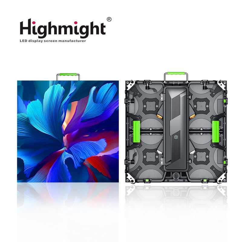 Die hohe Auflösung und die breite Farbpalette des LED-Verleihbildschirms bieten helle Farben und klare Bilder